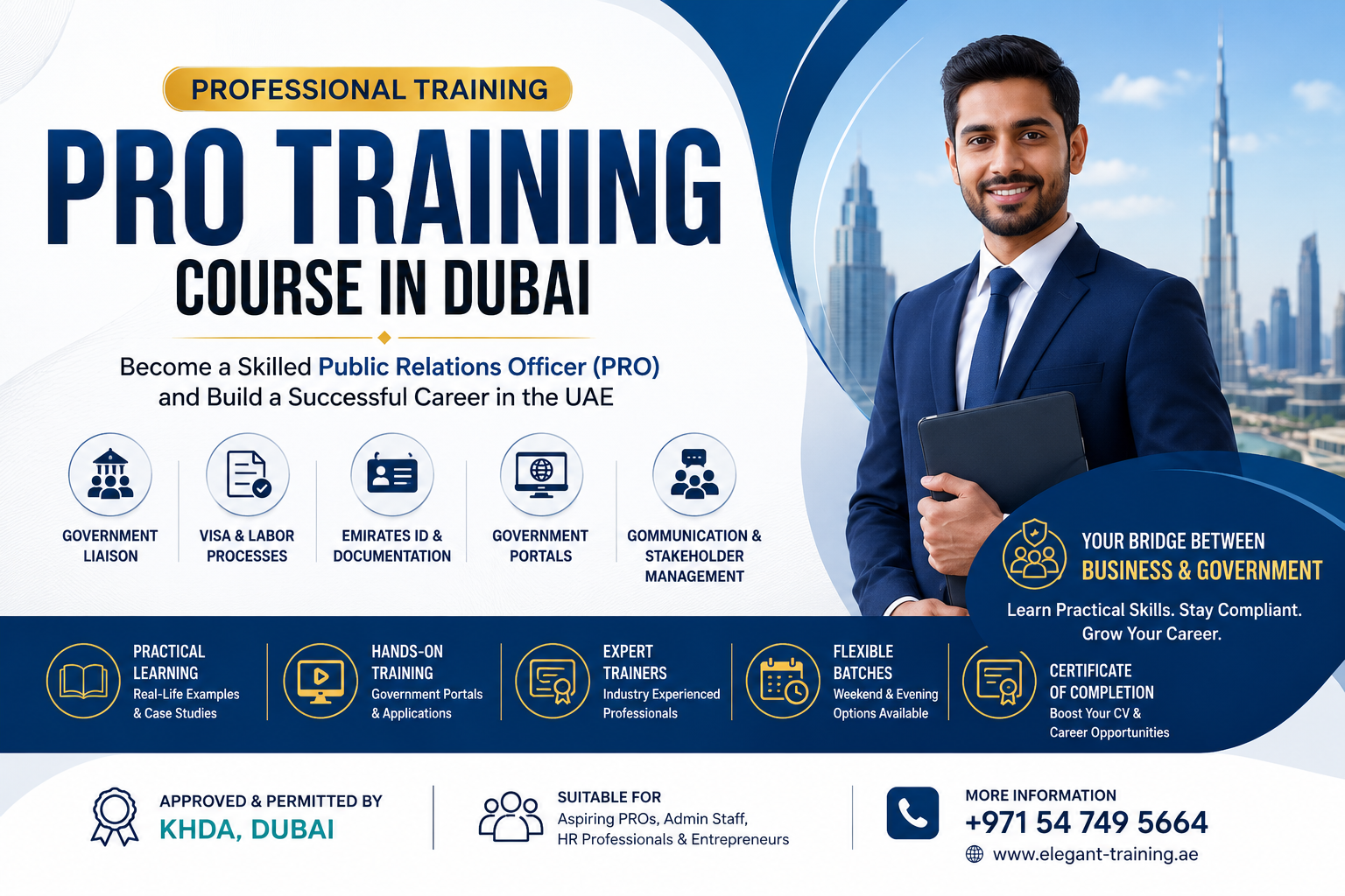 Public Relations Officer Training Course in Dubai